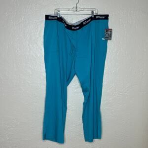 Grey’s Anatomy Active Barco Women’s Teal Scrub Pants Drawstring Pockets 5XL